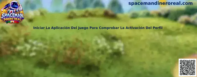Guía para iniciar Spaceman Dinero Real y comprobar la activación del perfil