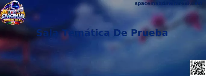 Vista ilustrativa de la Sala Temática De Prueba de Spaceman Dinero Real
