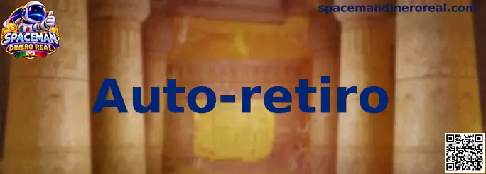 Guía visual del Auto-retiro en Spaceman Dinero Real