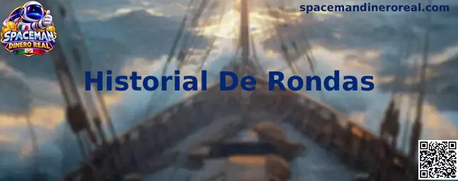 Interfaz ilustrativa del Historial De Rondas de Spaceman Dinero Real