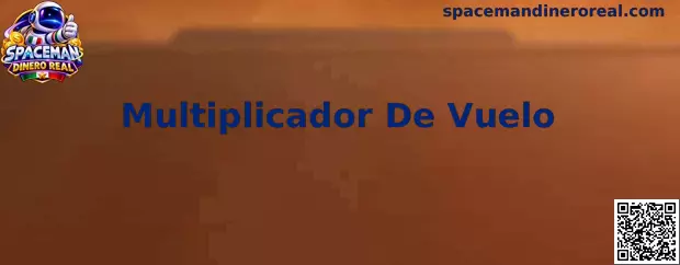 Representación del Multiplicador De Vuelo de Spaceman Dinero Real