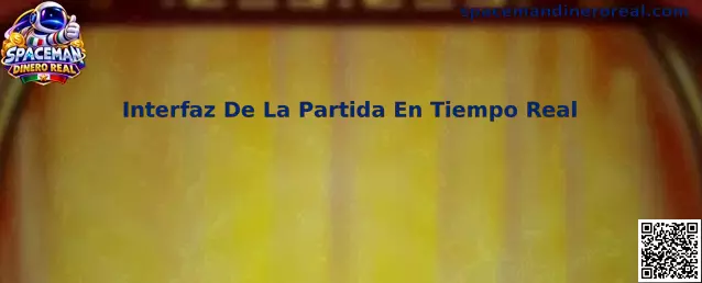 Referencia visual de la interfaz de la partida en tiempo real de Spaceman Dinero Real