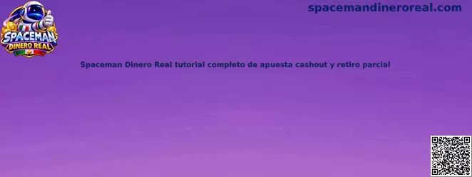 Tutorial de Spaceman Dinero Real sobre apuesta, cashout y retiro parcial