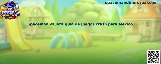 Imagen comparativa de Spaceman y JetX para una guía informativa de juegos crash en México