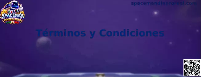 Términos y condiciones de Spaceman Dinero Real